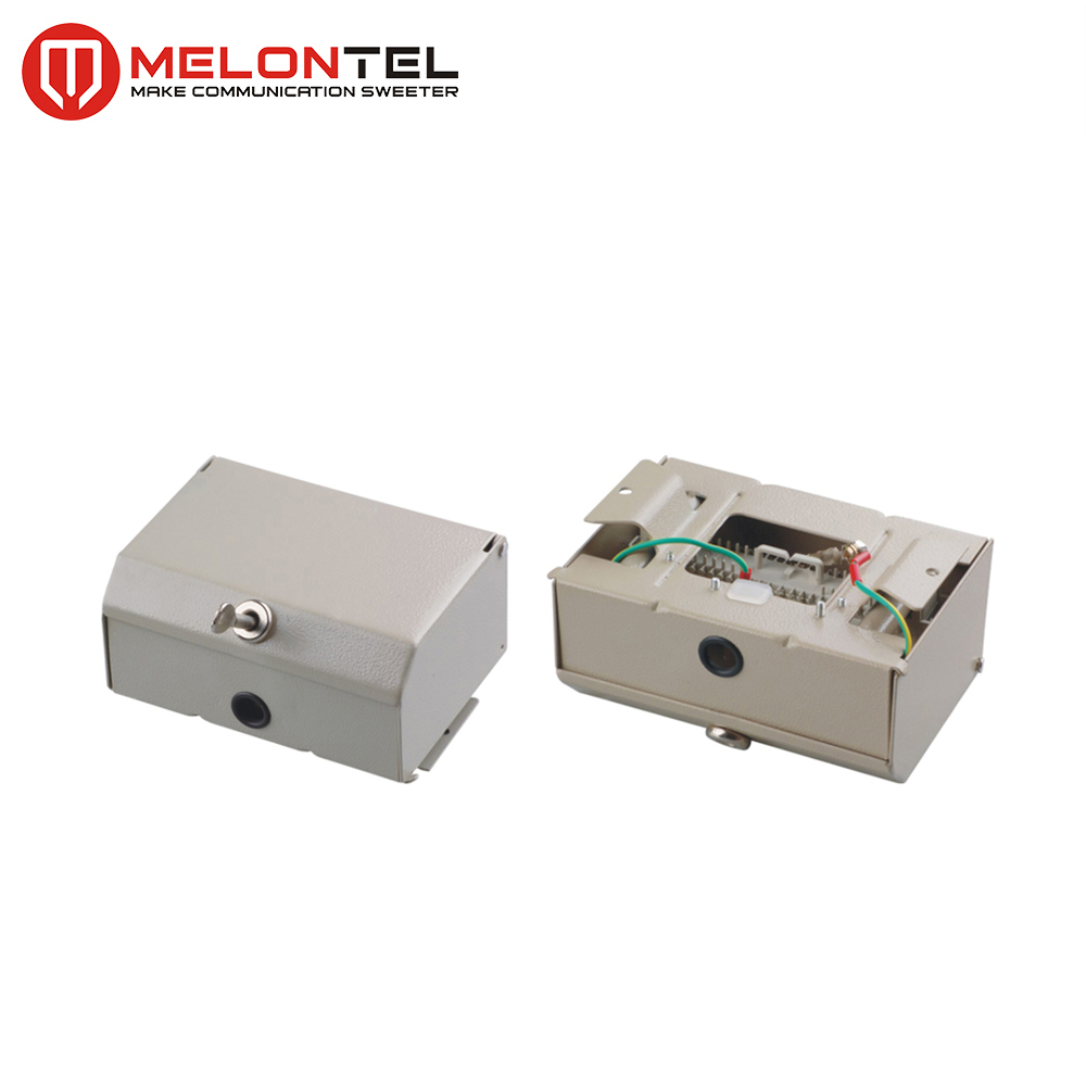 MT-2351 SPCC 30 pair indoor Metal distribution box for profile module