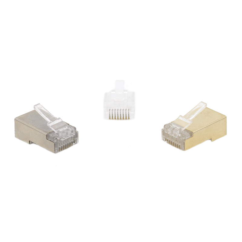 MT-5053 Network Modular 8P8C Plug RJ45 Cat.5E CAT.6 Shield Connector STP/UTP