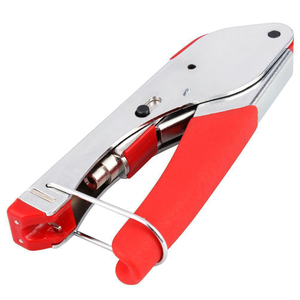 MT-8302 Factory Price Red Handle Coaxial Cable Crimping Tool For F Connector