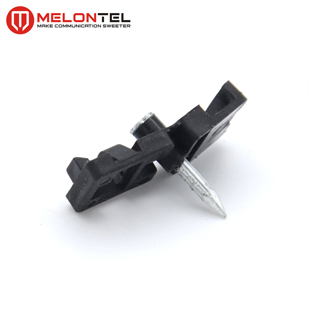 MT-1761 Fiber Cable Plastic Clip 1 Nail FTTH Clip 