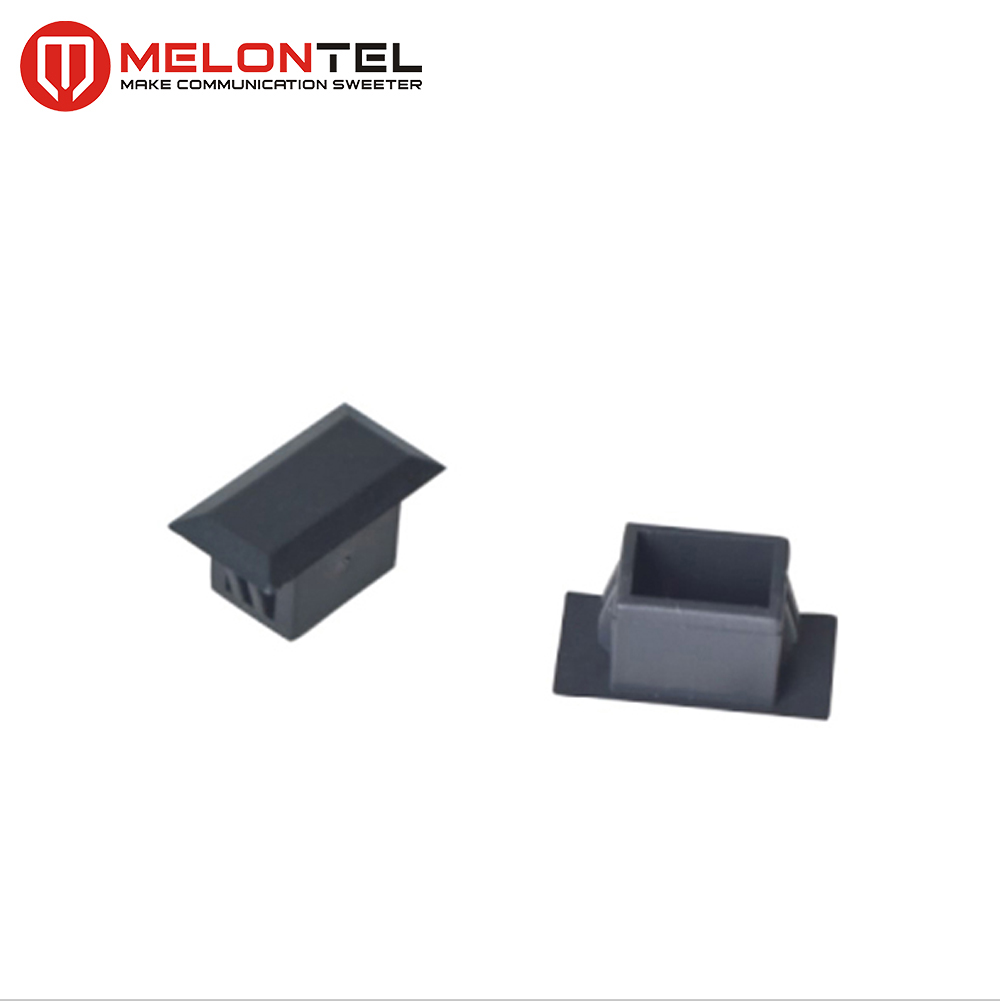 MT-1039 Plastic SC FC LC ST Duplex Fiber Optic Adaptor Dust Cover For ODF Fiber Optic Patch Panel In Server Room