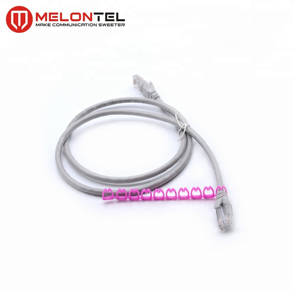 MT-4551 Network Cable Management Plastic Type High Quality Colorful Underground Cable Marker Strips