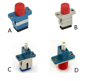 MT-1032-CV-A SC-FC Adaptor Fiber Optic Female Connector Plastic SC FC Fiber Adaptor