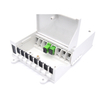 MT-12272 Indoor Plastic Type 8 Core Integrated with Splice Trays FTTH Fiber Optic Distribution Terminal Box