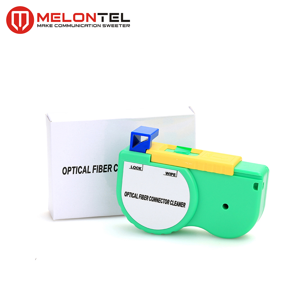 MT-8726 Fiber Connector Cleaner Tool Optical Cleaner Box Cassette Optical Connector Cleaner