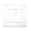 MT-59071 Network 2 Port Rj45 Wall Face Plate Socket Cat5 Cat6 Face Plate
