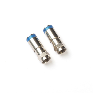 MT-7104 Waterproof RG6 CATV F Compression Connector Coaxial Cable Male Connector F Coaxial Connector