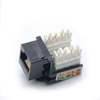 MT-5104 Cat5e Cat6 Keystone Jack Rj45 Connector with 110 IDC 2 Cover
