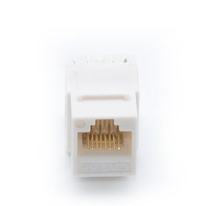 MT-5106 180 Degree RJ45 Cat5e Cat6 UTP Female Keystone Jack