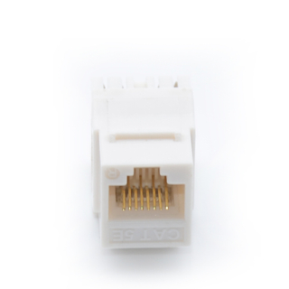 MT-5106 180 Degree RJ45 Cat5e Cat6 UTP Female Keystone Jack