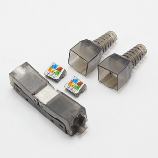 MT-5062 cat6a cat7 unshielded toolless keystone jack Network cable extender CAT.6A CAT.7 RJ45 toolless modular plug connector