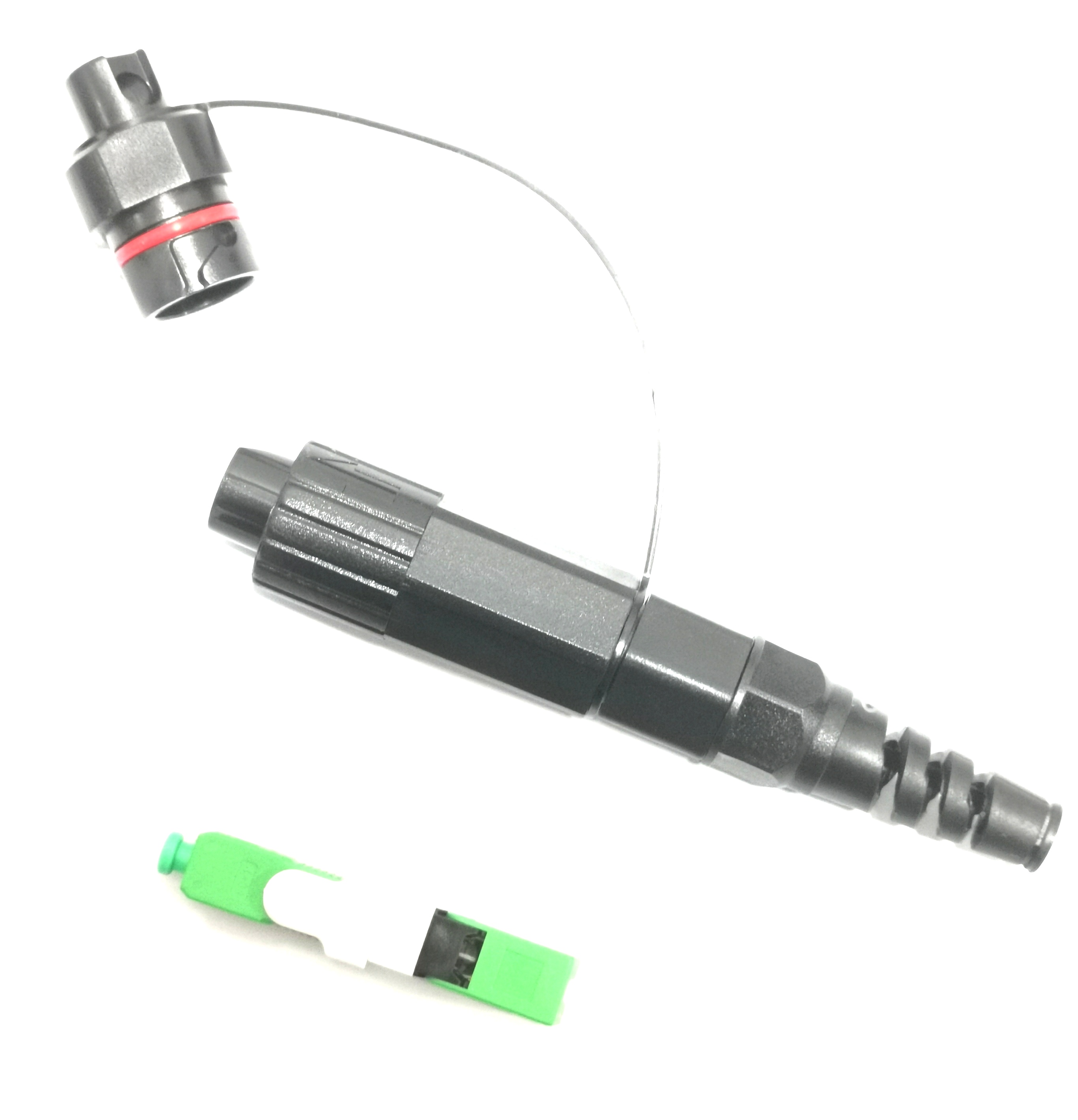 MT-1041-FS SC APC MINI-SC Field Installable Reinforced Connector