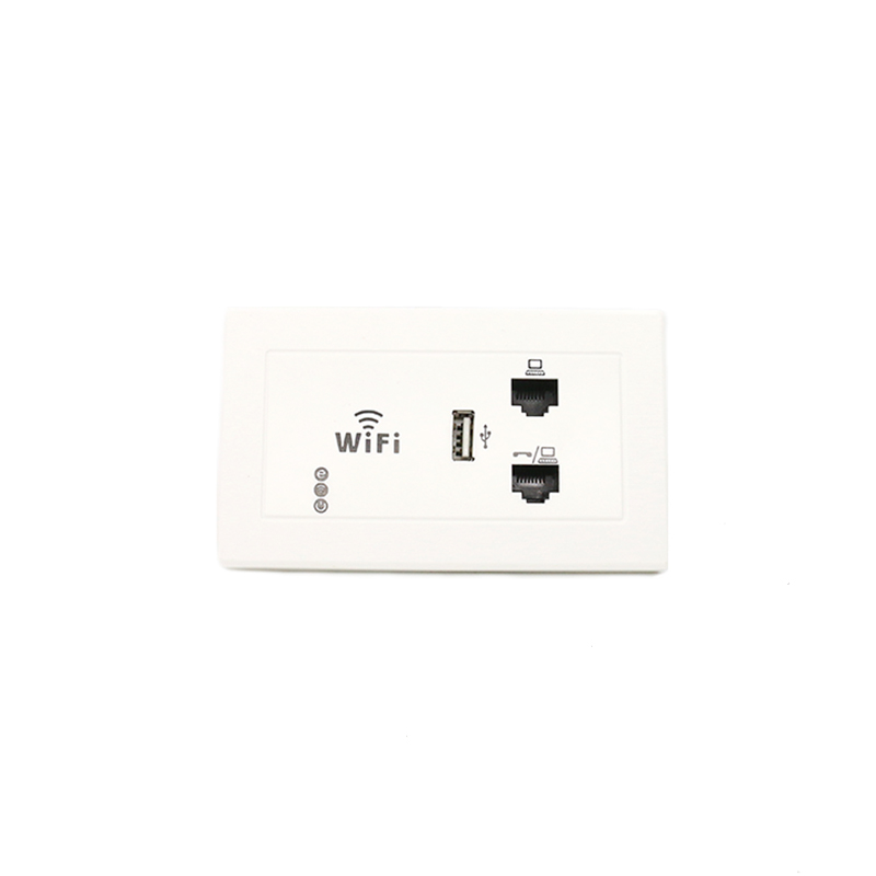 MT-5963 300Mbps 2.4ghz 5.8ghz Dual Band In Wall AP Wireless Access Point WiFi Signal Booster 86 Panel Wifi Face Plate