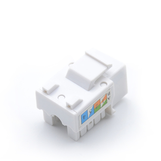 MT-5102 CAT.5E CAT.6 RJ45 Female Connector Krone RJ45 Modular Jack Dual IDC Keystone Jack